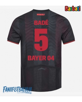 Bayer Leverkusen Loic Bade #5 Tricou Fotbal Replică 2025-26 Barbati Acasa